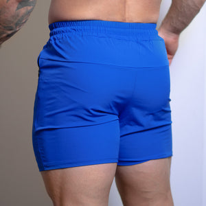 Leg Day Shorts -Royal Blue - selfbuiltapparel.co