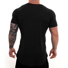 Load image into Gallery viewer, Ultra soft Lifestyle Tee - Black/red - selfbuiltapparel.co