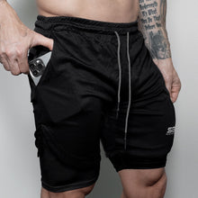 Load image into Gallery viewer, Performance Shorts - Black/Black Liner - selfbuiltapparel.co