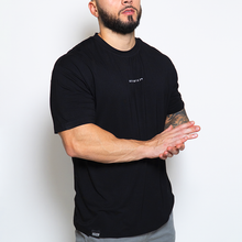 Load image into Gallery viewer, Oversized Ultrasoft Tee - Black - selfbuiltapparel.co