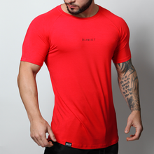 Load image into Gallery viewer, Ultrasoft Lifestyle Tee - Crimson Red - selfbuiltapparel.co