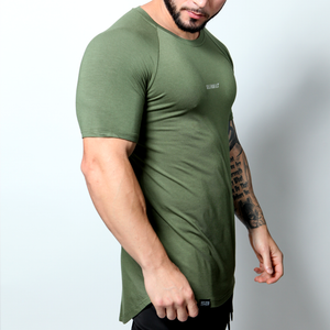 Ultrasoft Lifestyle Tee - Military Green - selfbuiltapparel.co