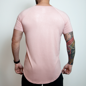 Ultrasoft Lifestyle Tee - Icy Rose - selfbuiltapparel.co
