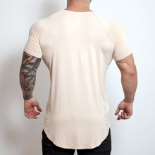 Load image into Gallery viewer, Ultrasoft Lifestyle Tee - Tan - selfbuiltapparel.co