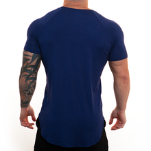 Load image into Gallery viewer, UltraSoft Lifestyle Tee - Navy - selfbuiltapparel.co