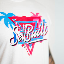 Load image into Gallery viewer, Miami Vice Tee - White - selfbuiltapparel.co