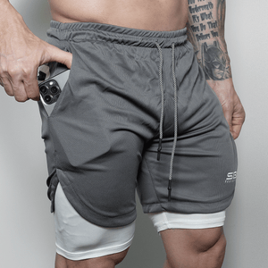 Performance Shorts - Grey - selfbuiltapparel.co