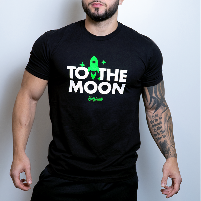 To The Moon Tee - selfbuiltapparel.co